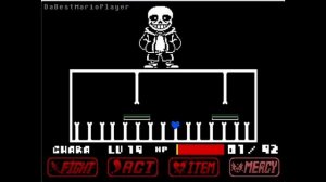 Undertale last breath: Санс (1я фаза)