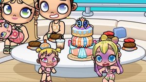 ЭКСТРЕМАЛЬНОЕ ДЕНЬ РОЖДЕНИЕ ПАПЫ 🎂🌊 AVATAR WORLD ИСТОРИЯ 💕 РУТИНА СЕМЬИ 👨👩👧👦 ОБНОВЛЕНИЕ СЕРИАЛ