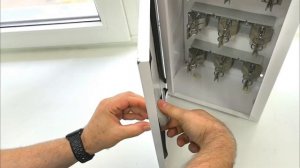 Замок А817М У2, врезной для электрощита, почтового ящика, шкафа и т.д.,18 мм