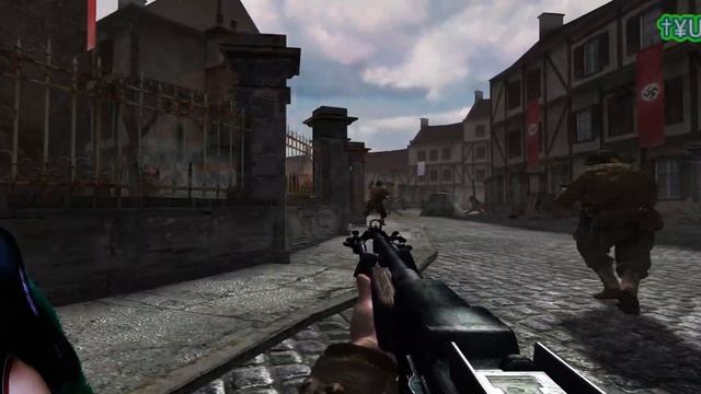 Call of Duty 2 - Переправа через Рейн - Переправа - Валлендар[КОНЦОВКА] #27 | Одиночная игра\Опытный