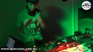 Dj Kovalev (12 лет) в Mix Master   Школа диджеинга Краснодара 9 03 2015 dj курсы #mixmasterkrd