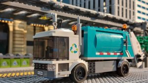 Lego.Лего .Грузовик .Собираем машинка мусоровоз лего 60386 Lego. Схемы и инструкции