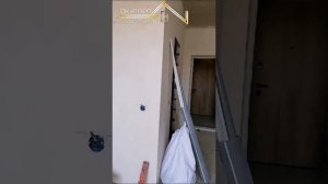Начало отделочных работ.ЖК-САМОЛЕТ студия 27,3 кв.