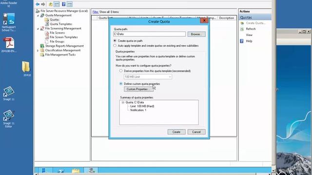 File Server Resource Manager смотреть онлайн