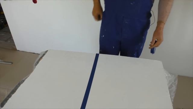 Как сделать идеальный стык из красок двух цветов? Без подтеков под малярную ленту. смотреть онлайн