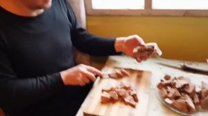 Черничный хутор развивался очень быстро. Первое обустройство, уход за животными и  готовка в печи