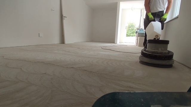 шлифовка стяжки под укладку плитки
