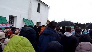 Крестный ход в праздник обретения мощей прп. Александра Свирского 30.04.2017 г.