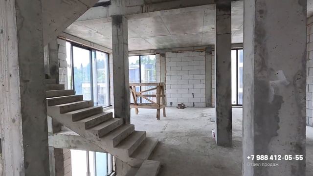 СУПЕР ВИЛЛЫ В ЦЕНТРЕ СОЧИ С ВИДОМ НА МОРЕ! 300 м2, 5 соток! 105 млн! КП Резиденция Бочаров маяк!