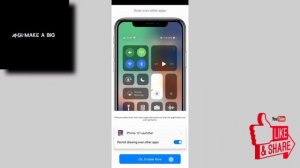 How to convert your #android 📱phone to #iphone || using launcher || by make a big