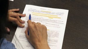 Пример заполнения доверенности для  "Вестника государственной регистрации"