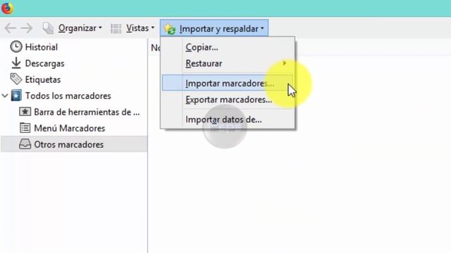 Cómo RESTAURAR/IMPORTAR, los MARCADORES/FAVORITOS, en el Navegador de Mozilla Firefox. смотреть онлайн