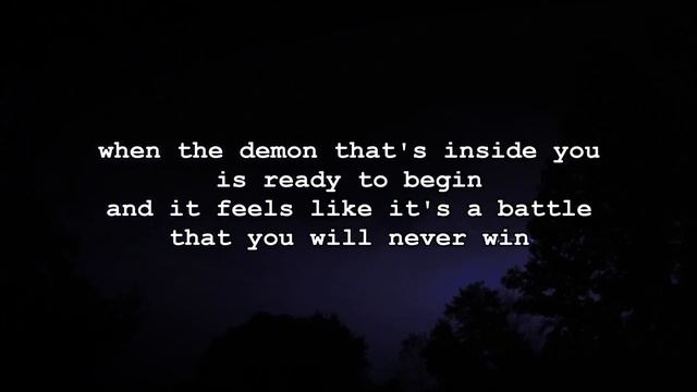 Disturbed - A reason to fight (lyrics) смотреть онлайн