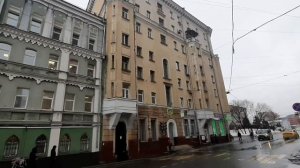 Москва.  Прогулка по Грохольскому переулку