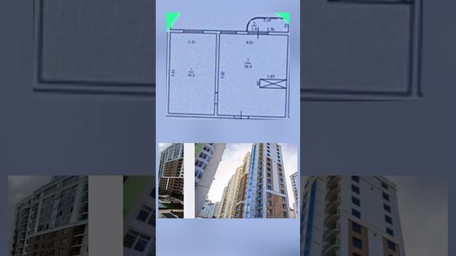 #квартиравсочи 48м2 ЖК Альпийский Квартал #риэлторсочи