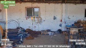 ÇOX TƏCİLİ ƏMLAK SATILIR/ QƏBƏLƏDƏ 26 SOTDA OBYEKT SATILIR/Недвижимость в Баку /EV SATIRAM TV/bag