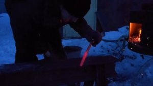 Ковка ножа из сверла