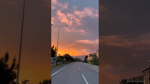 Как же прекрасно море в свете вечернего заката 🌅 #турция смотреть онлайн
