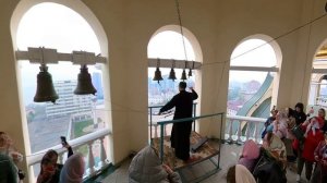 Прогулка по звоннице Спасо-Преображенского кафедрального собора города Хабаровска