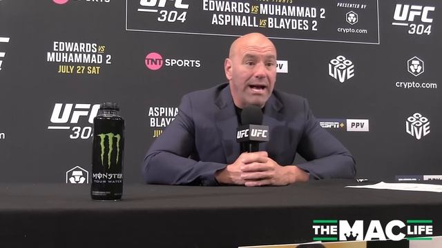 Мокаев уволен после боя! Пресс-конференция UFC 304 / Дана Уайт подвел итоги турнира