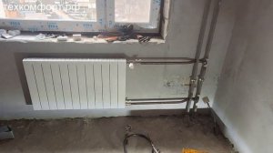 🧑🔧 Замена радиаторов отопления и переделка двухтрубной системы в однотрубную.
