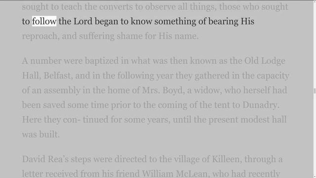 Brethren, The Story Of A Great Recovery by  David J Beattie. Chapter 8 Part 2 of 3 смотреть онлайн