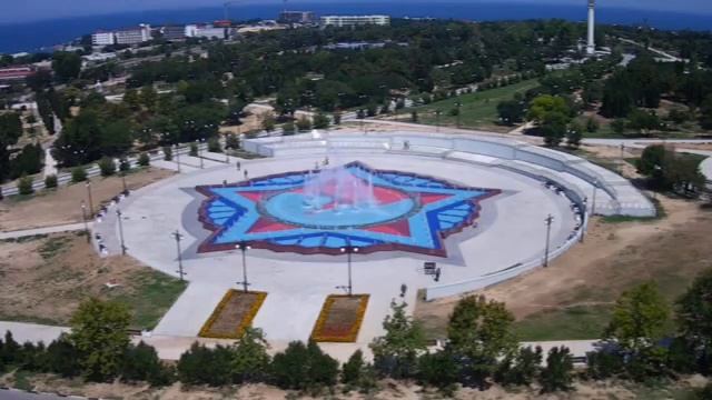 Парк Победы. Строительство фонтана..22 июля 2019 года смотреть онлайн