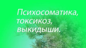 Психосоматика-  токсикоз, выкидыши