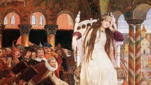 Васнецов В. Царевна Несмеяна из Третьяковской галереи - интерпритации Волхвов