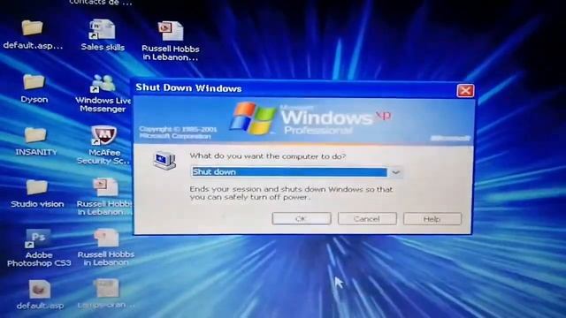 Windows XP Shutdown Compilation
