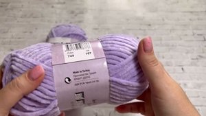 Мешок пряжи. Плюшевая пряжа. Мои планы.