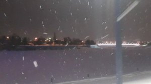 Вечерний снегопад.mp4