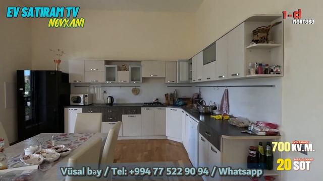 Novxanıda, 20 Sotda Hündür Ərazidə Dəyəridndən Ucuz Bağ Evi Satılır /Недвижимость / EV SATIRAM TV смотреть онлайн