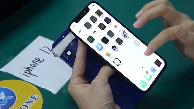 Mobile phone OLED screen display lcd for iphone 12 12 pro screen replacement for iphone смотреть онлайн