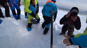 КАМЧАТКА НА СНЕГОХОДЕ SKI DOO Summit 800, ЛАВИНА и лавинный рюкзак в действие. KAMCHATKA 2019.