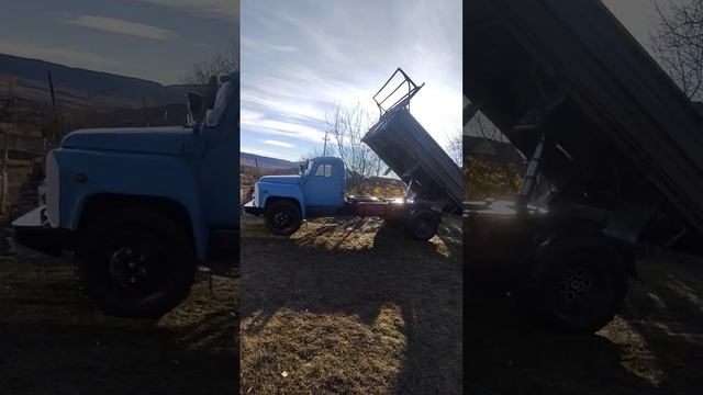 Газ 53.После мойки отправляем газон на зимнюю спячку! смотреть онлайн