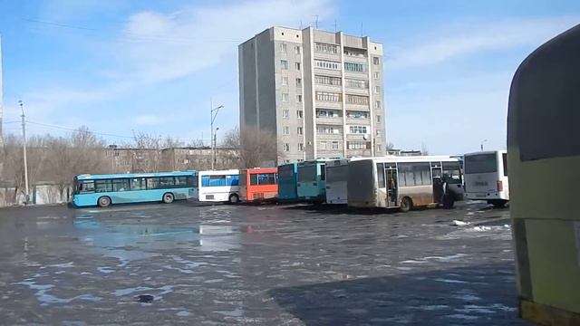 Майкудук  площадь перед автостанцией на 14 мкр