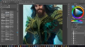 Aquaman - Speed Painting (Full Version) - Cyan Orange Studio