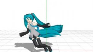 {MMD} Бедная Miku