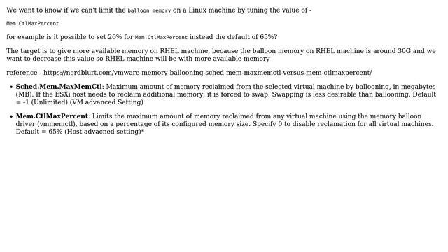 DevOps & SysAdmins: VMware + how to limit the balloon memory on linux machine смотреть онлайн