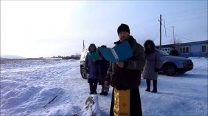 Чин освящения источника в д. Ширяева в праздник Богоявления 2019