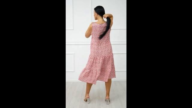 Сарафан из штапеля "Летний бриз" - для комфорта и стиля! смотреть онлайн