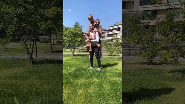 ФИТНЕС ВСЕЙ СЕМЬЕЙ 😂 HARMONY FIT