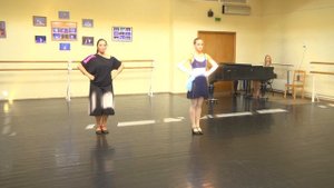 Русский народный танец. Веревочка. Дроби.