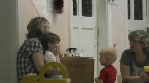 первый день в яслях