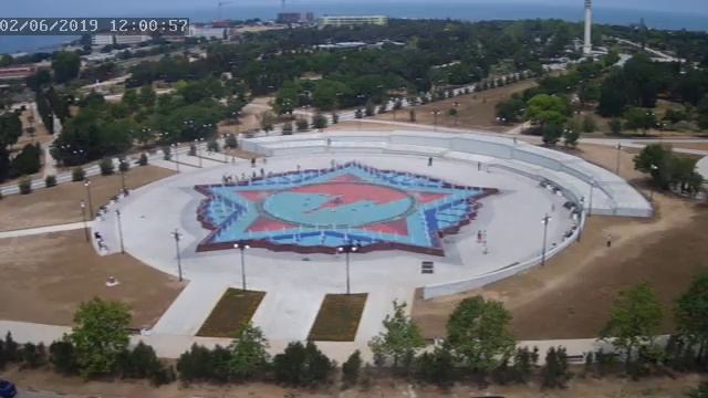 Парк Победы. Строительство фонтана..02 июня 2019 года смотреть онлайн