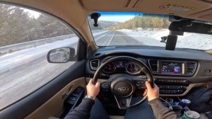 Перегон Kia Carnival из Владивостока 3. Не запустился / Отогреваем машину / Гололед на перевалах