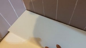 Бюджетный ремонт в ванной комнате! В служебной квартире!
