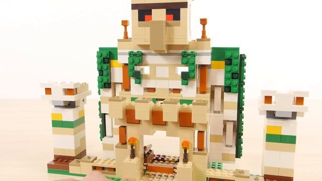 レゴ マインクラフト 巨大アイアンゴーレムの要塞  21250 ／ LEGO Minecraft The Iron Golem Fortress Speed Build & Review