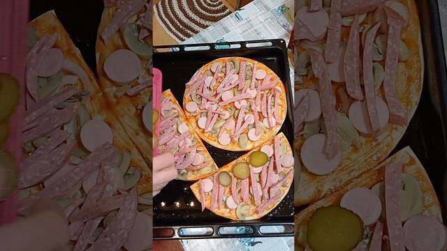 Пицца на скорую руку 🍕👍